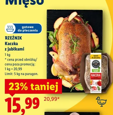 Kaczka z jabłkami promocja w Lidl