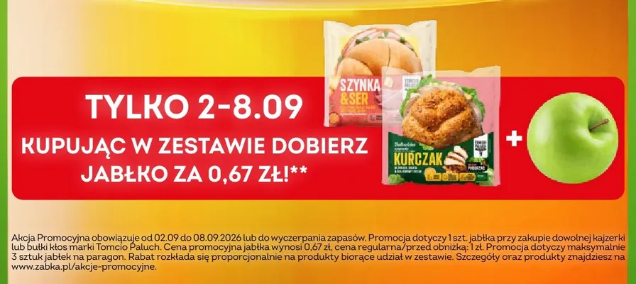 Jabłko Mutsu promocja w Żabka