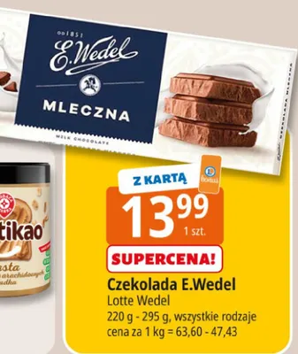 Czekolada mleczna promocja w Leclerc