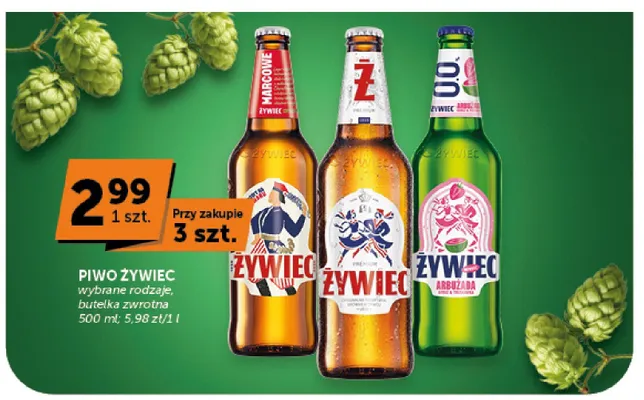 Piwo Żywiec Marcowe promocja w Euro Sklep