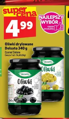 Oliwki drylowane Delsato czarne promocja w TOPAZ