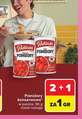 Pomidory konserwowe Pudliszki Całe promocja w Carrefour