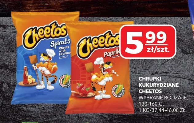 Chrupki kukurydziane Paprika promocja w Top Market