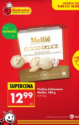 Praliny kokosowe Coco Delice promocja w Biedronka