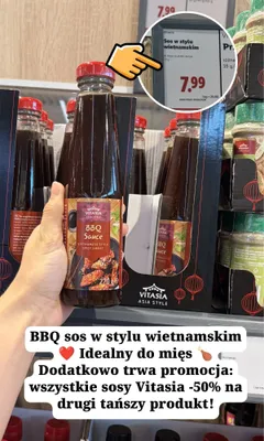 Sos BBQ w stylu wietnamskim Vitasia Spicy Sweet promocja w Lidl