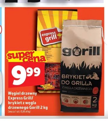 Brykiet z węgla drzewnego Gorill promocja w TOPAZ