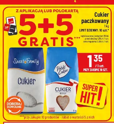Cukier Sweet Family promocja w POLOmarket