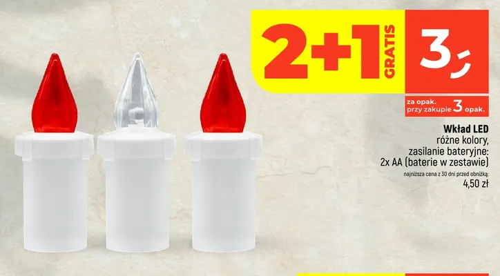 Wkład LED promocja w Dealz