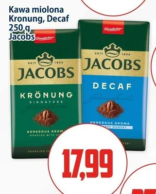 Kawa mielona Jacobs Krönung promocja w Kupiec
