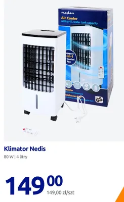 Klimator Nedis promocja w Action