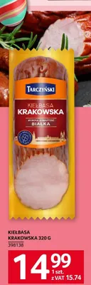 Kiełbasa krakowska 320 g promocja w Selgros