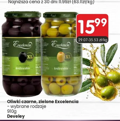 Oliwki zielone Excelencia promocja w Market Point