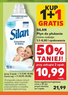 Płyn do płukania Silan promocja w Kaufland