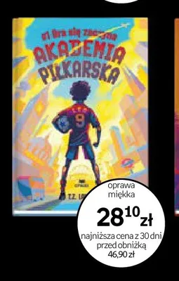 Książka Akademia Piłkarska Gra się zaczyna oprawa miękka promocja w Empik