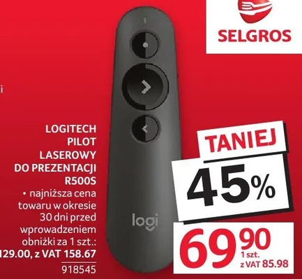 Pilot laserowy do prezentacji R500S promocja w Selgros