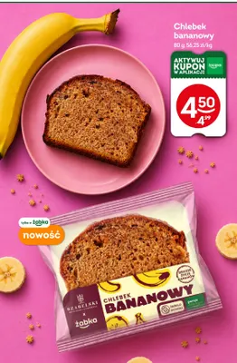 Chlebek bananowy Szabelski promocja w Żabka