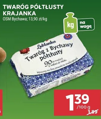 Twaróg półtłusty krajanka promocja w Stokrotka