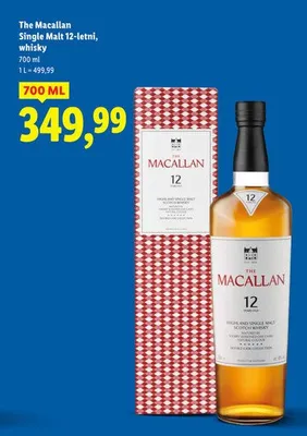 Whisky Single Malt 12-letni promocja w Lidl