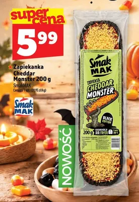 Zapiekanka Cheddar Monster SmakMAK promocja w TOPAZ