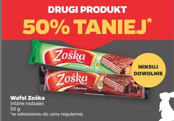 Wafel Zośka promocja w Netto