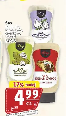 Sos kebab-gyros Bona promocja w Prim Market