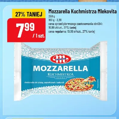 Mozzarella Kuchmistrza Mlekovita promocja w POLOmarket