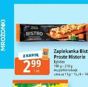 Zapiekanka Bistro Proste Historie promocja w Leclerc