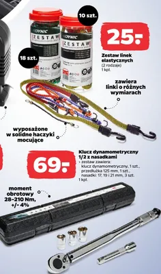 Zestaw linek elastycznych (2 rodzaje) promocja w Netto