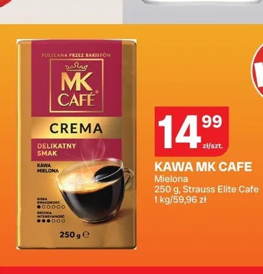 Kawa mielona MK Café Crema promocja w Chorten