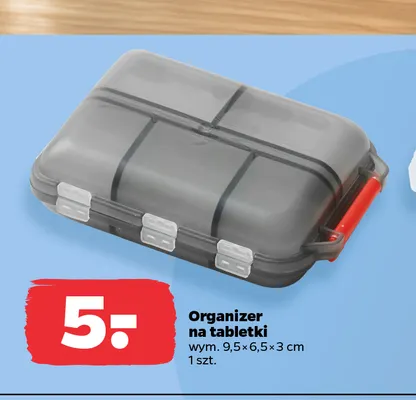 Organizer na tabletki promocja w Netto