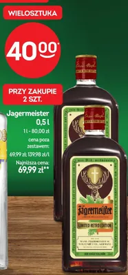 Likier ziołowy Limited Retro Edition promocja w Żabka