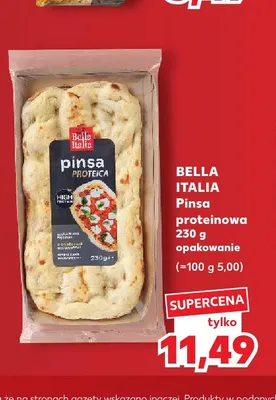 Pinsa proteinowa Bella Italia promocja w Kaufland