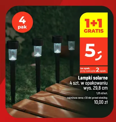 Lampki solarne promocja w Dealz