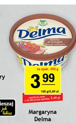 Margaryna Delma promocja w Gram Market