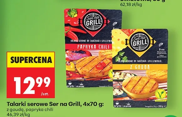 Talarki serowe z goudą promocja w Biedronka