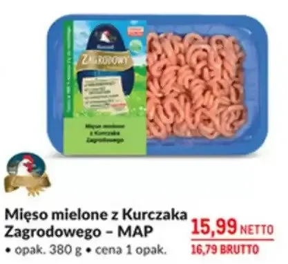Mięso mielone z kurczaka Zagrodowego - MAP promocja w Makro