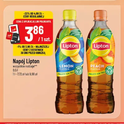 Napój Lipton Lemon promocja w POLOmarket