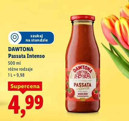 Passata intenso 500 ml, różne rodzaje promocja w Lidl