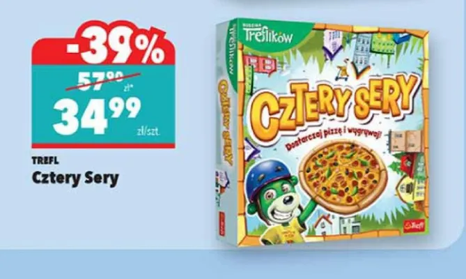 Gra Cztery Sery promocja w Biedronka