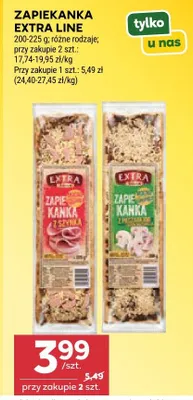 Zapiekanka Extra Line promocja w Stokrotka