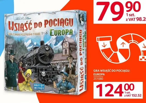 Gra Wsiąść do Pociągu: Europa promocja w Selgros
