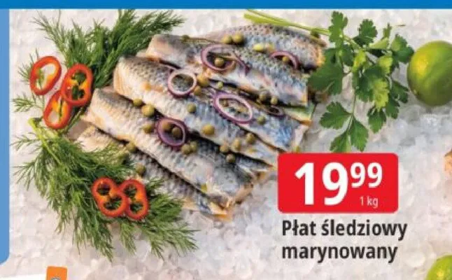 Płat śledziowy marynowany promocja w Leclerc