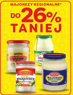 Majonez regionalny promocja w POLOmarket