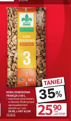 Kora ogrodowa Kronen Frakcja 3 promocja w Selgros