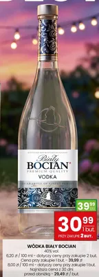 Wódka Biały Bocian 40% vol. promocja w Twój Market