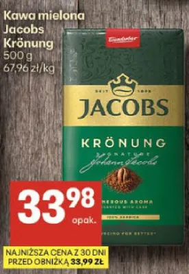 Kawa mielona Krönung promocja w Delikatesy Centrum