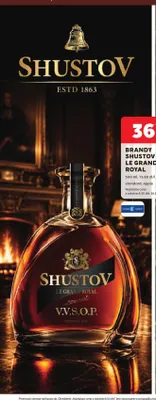 Brandy Shustov Le Grand Royal standard promocja w Stokrotka