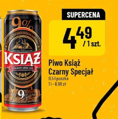 Piwo Książ Czarny Specjal promocja w POLOmarket