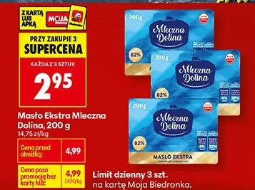 Mięso Ekstra Mleczna Dolina promocja w Biedronka
