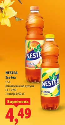 Napój Ice Tea cytryna promocja w Lidl